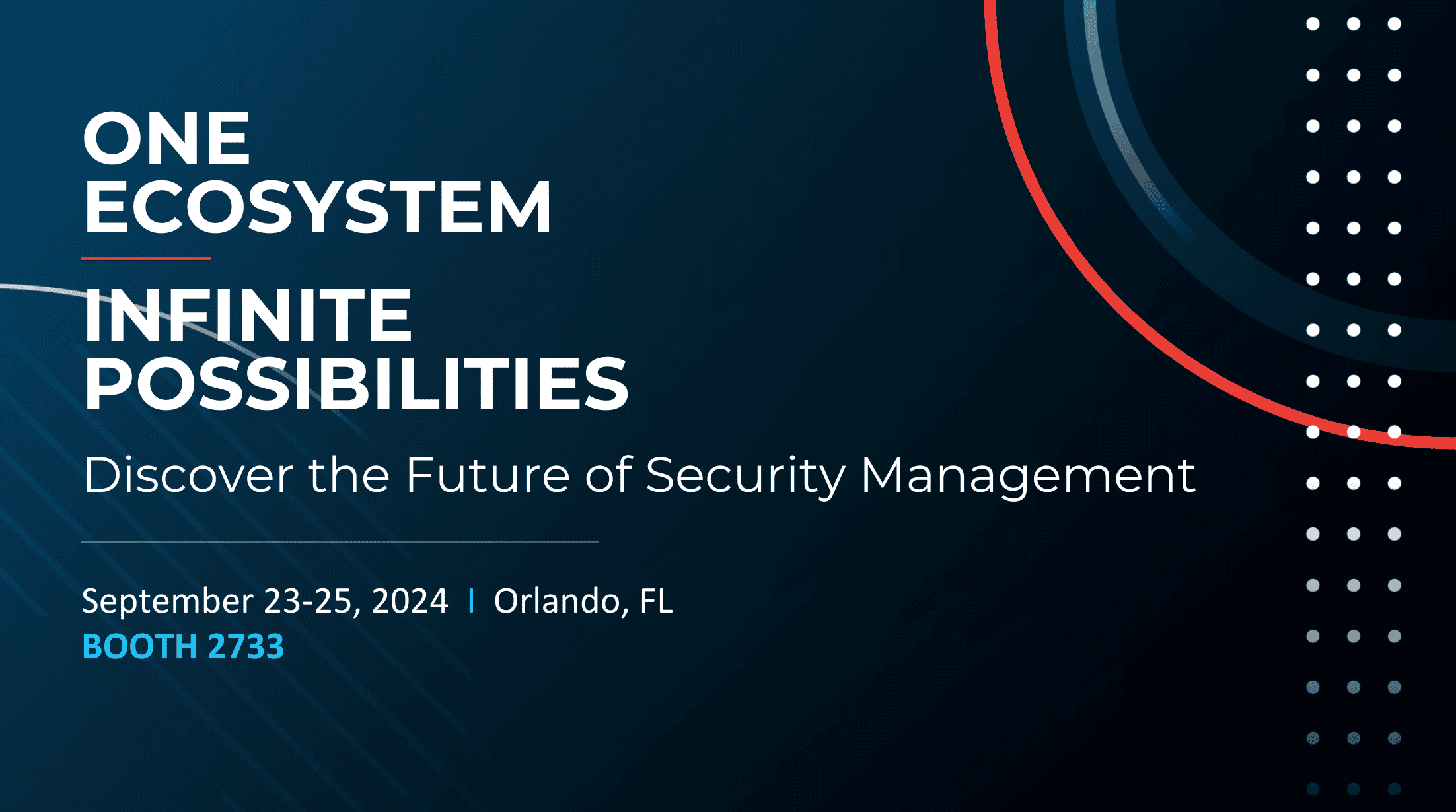 GSX 2024 One Ecosystem Infinite Possibilities: Discover the Future of Security Management (September 23-25, 2024 | Orlando, FL | Trackforce Valiant TrackTik Booth 2733)