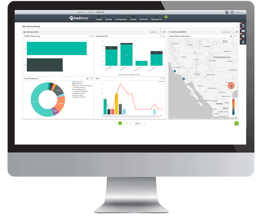 Data Collection For Security Command Centers